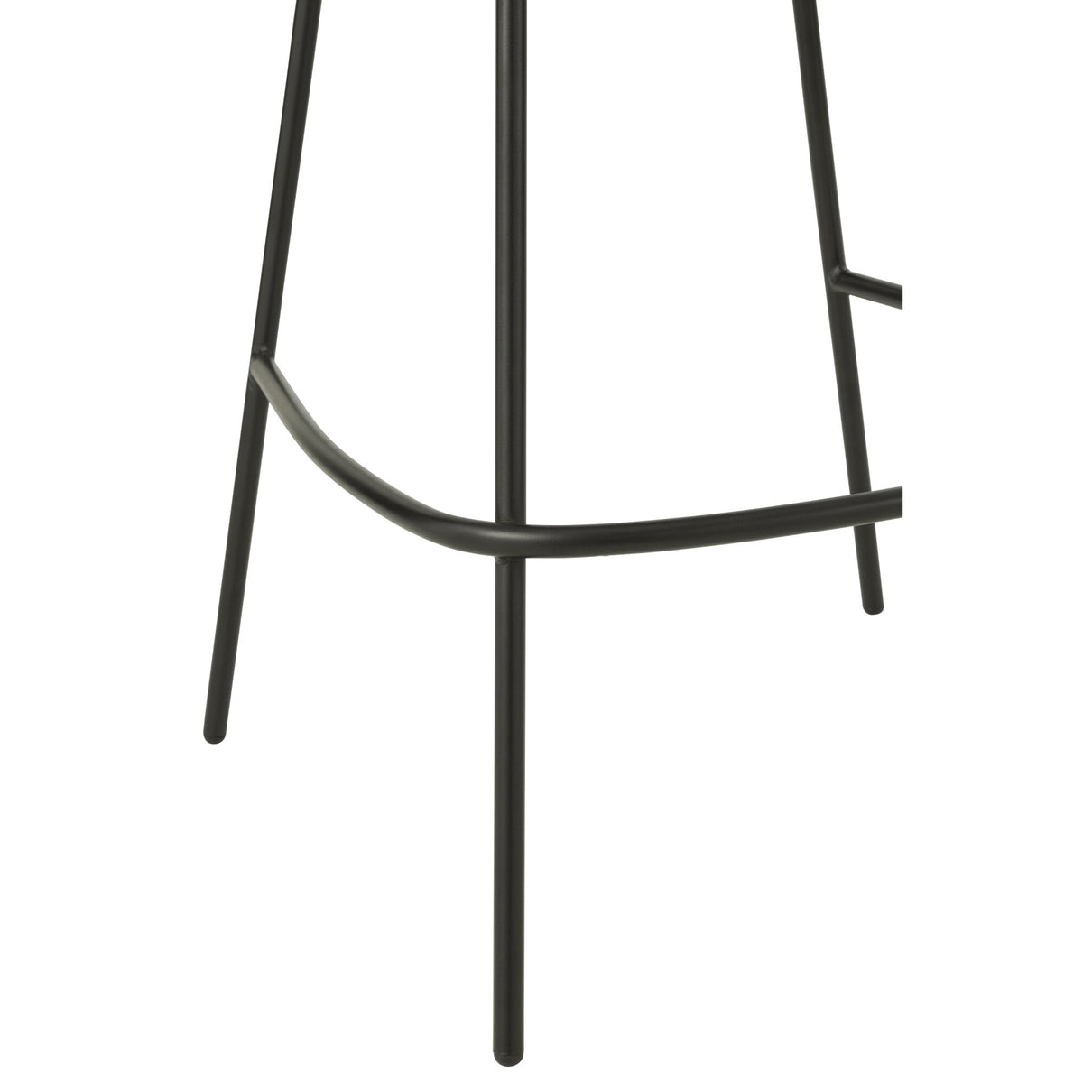 Tabouret de bar en fer gris/noir - J-Line