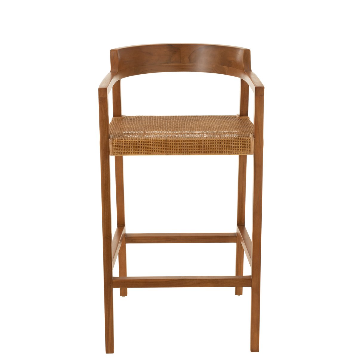 Tabouret de bar Emma Teck Marron J-Line