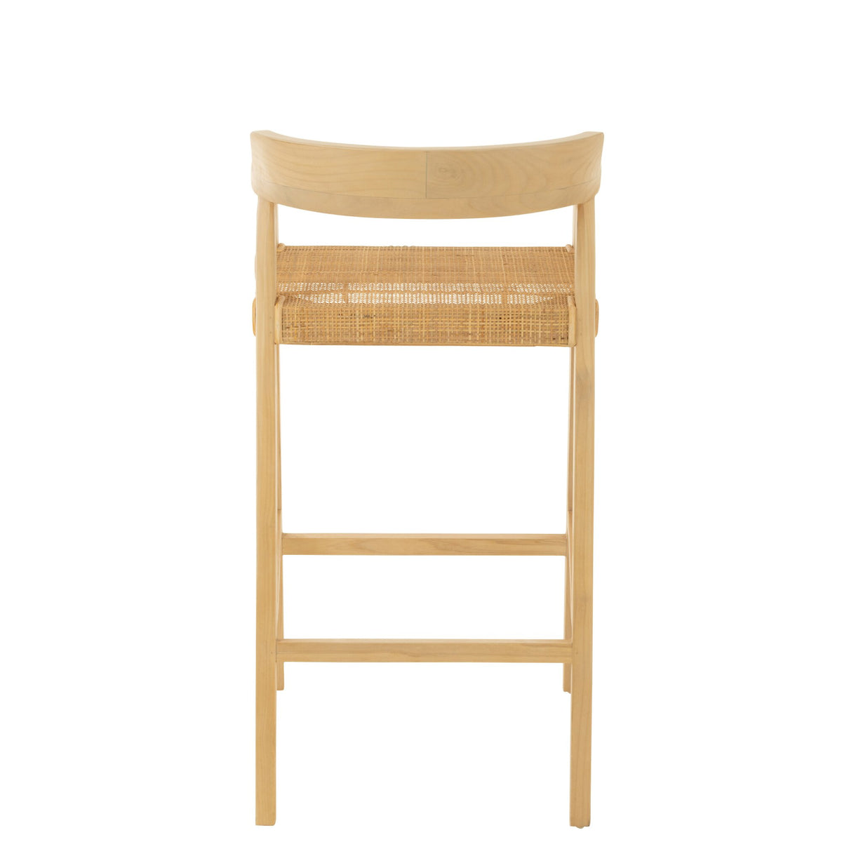 Tabouret de bar Emma Teck Naturel J-Line