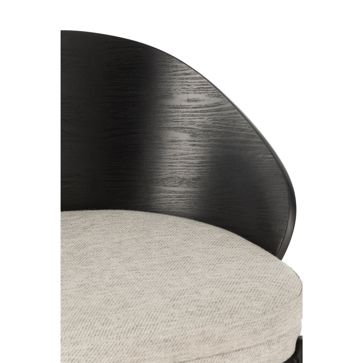 Tabouret de bar Lone Multiplex/Métal Noir/Gris J-Line