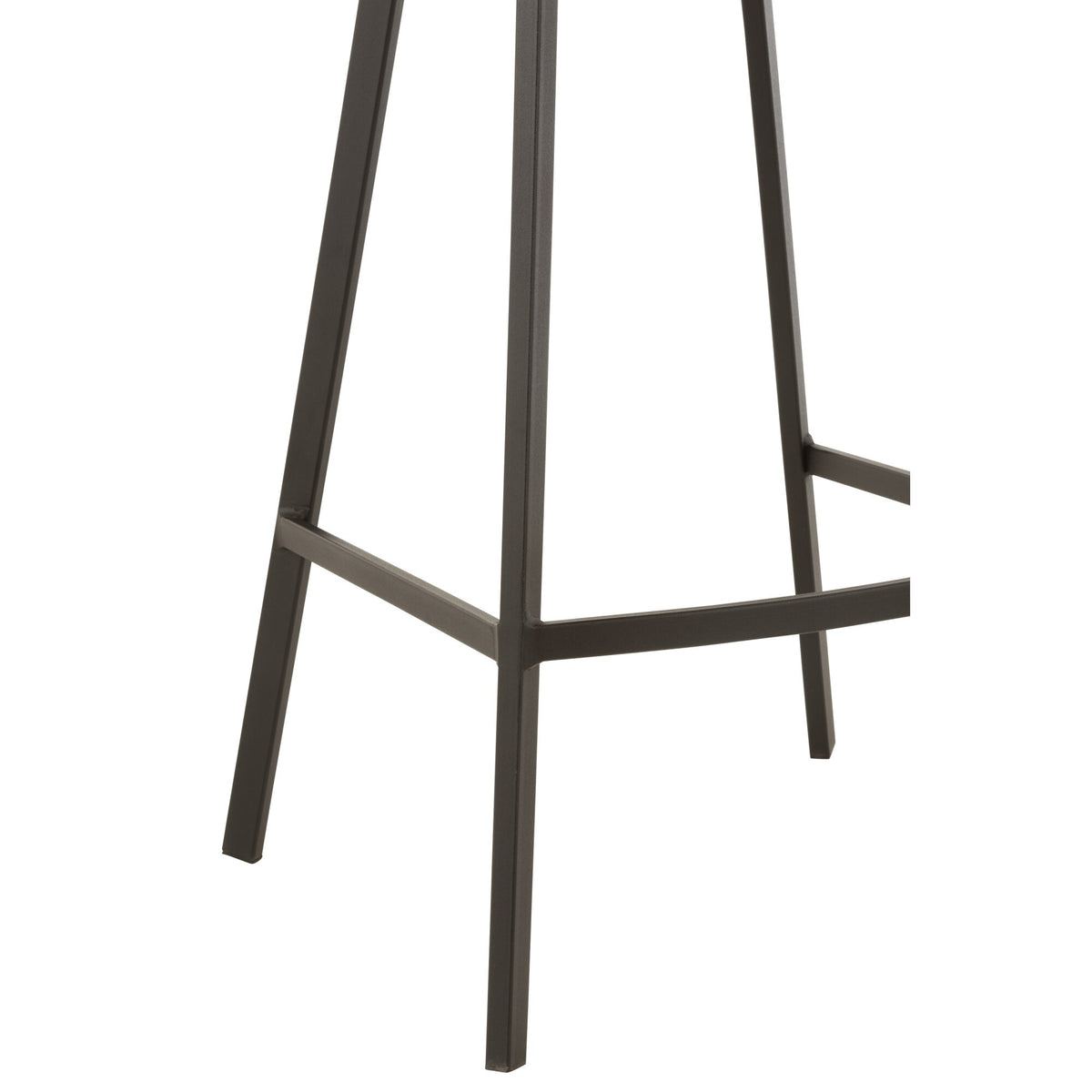 Tabouret de bar Stephane Textile/Métal Gris J-Line