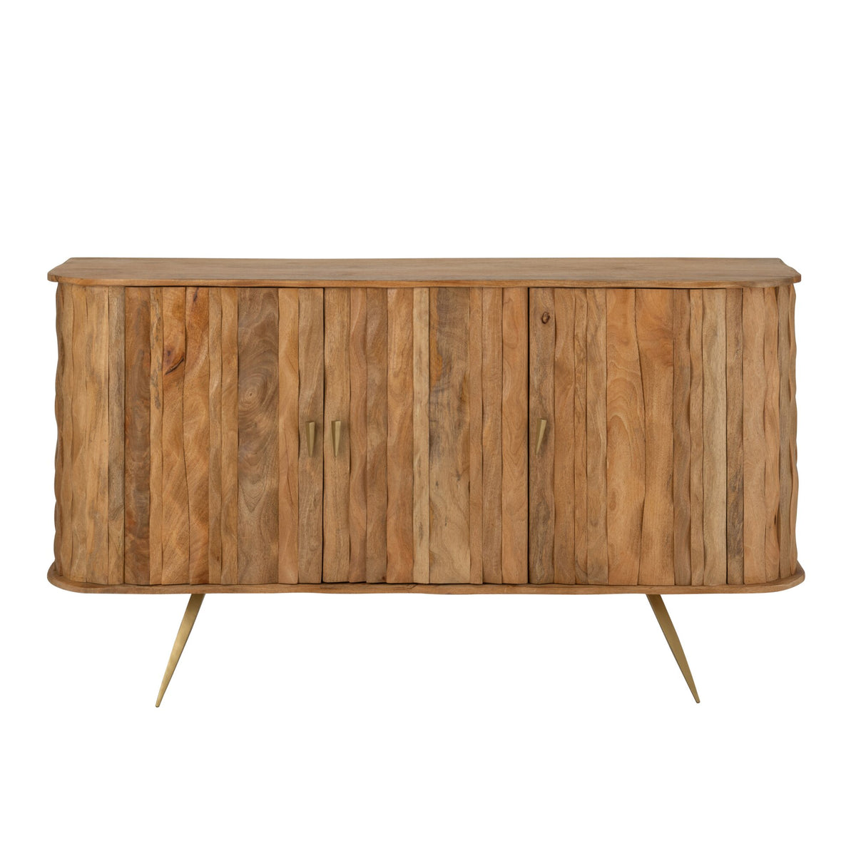 Buffet Curve Bois Naturel J-Line