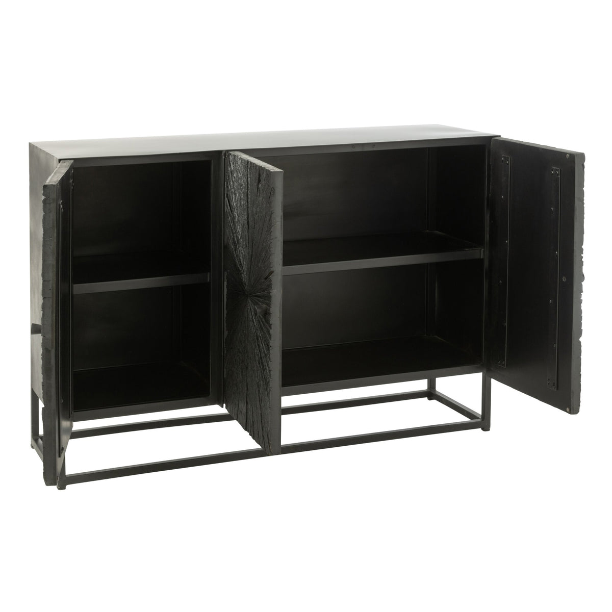 Buffet Shanil Bois/Fer Noir J-Line