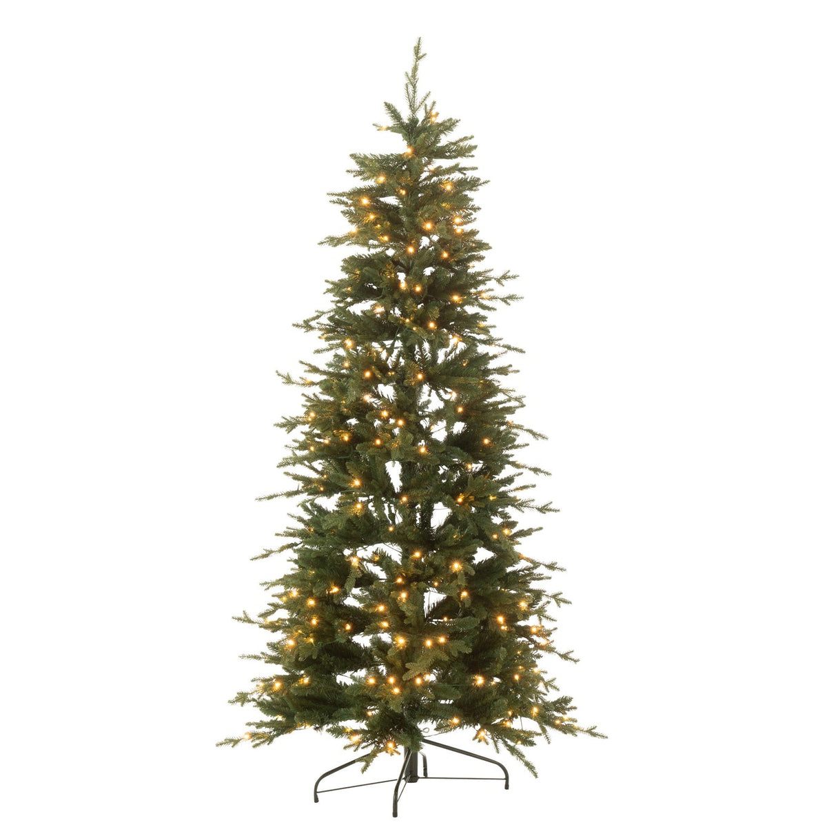 Christmas Tree 300 Led Artificial Dark Green Medium - - J-Line - livinglovely.nl