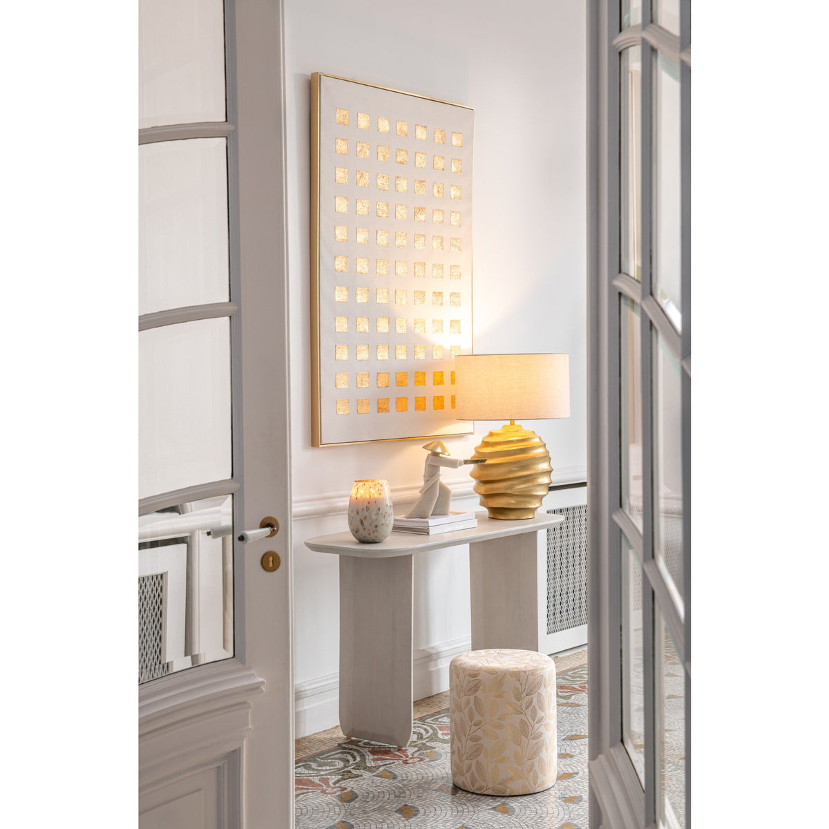 Console en bois d&