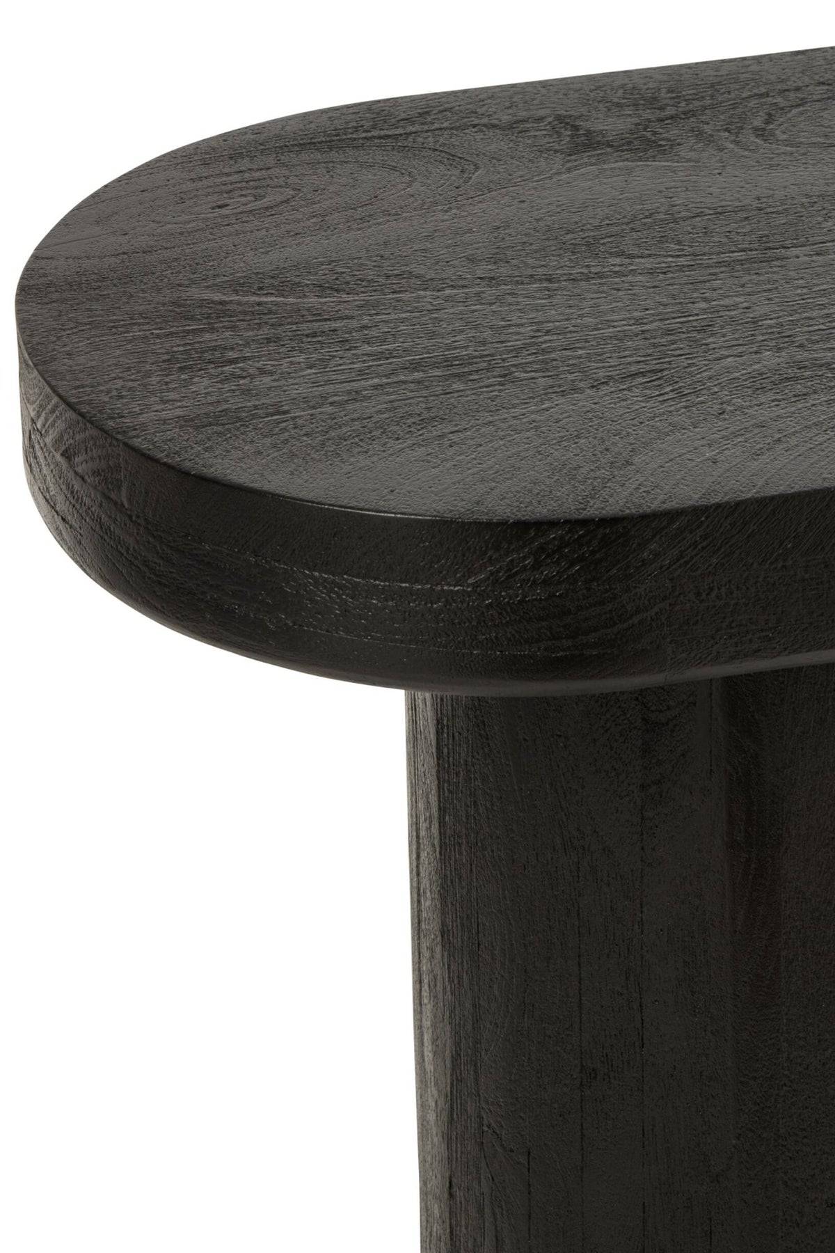 Console en bois de manguier noir/naturel J-Line
