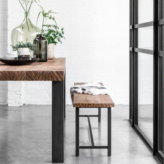 DTP Home Timeless Eettafel Beam 275cm - Eetkamertafel - DTP Home - livinglovely.nl