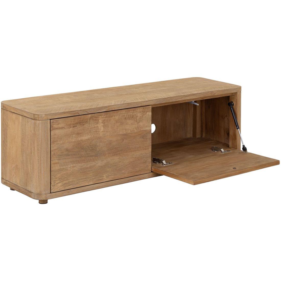 DTP Home Meuble TV Nova Petit Plateau en Teck