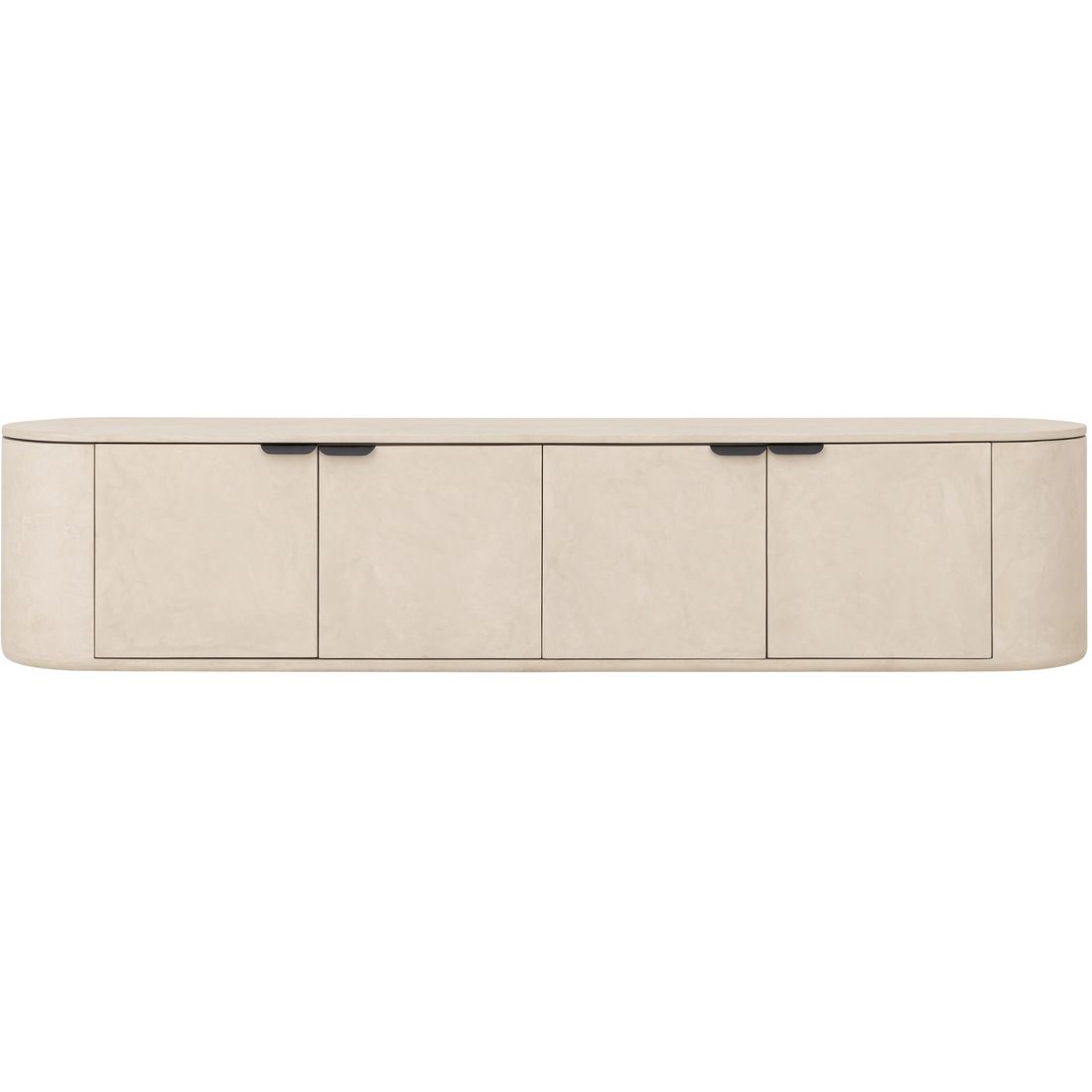 DTP Home Meuble TV Scala Loft Suspendu Mortex Sand Large 200cm