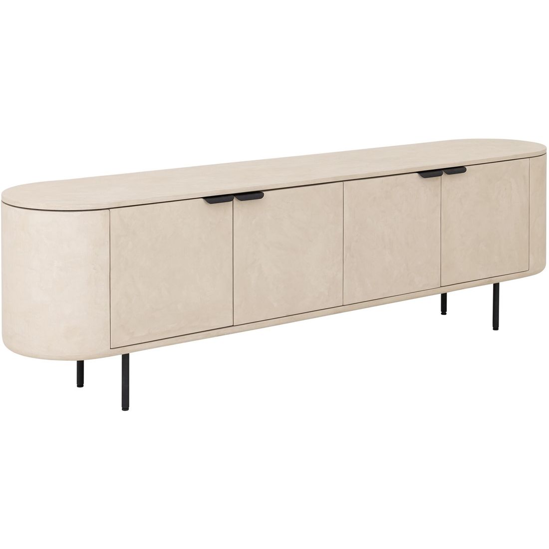DTP Home Meuble TV Scala Loft Mortex Sand Large 200cm