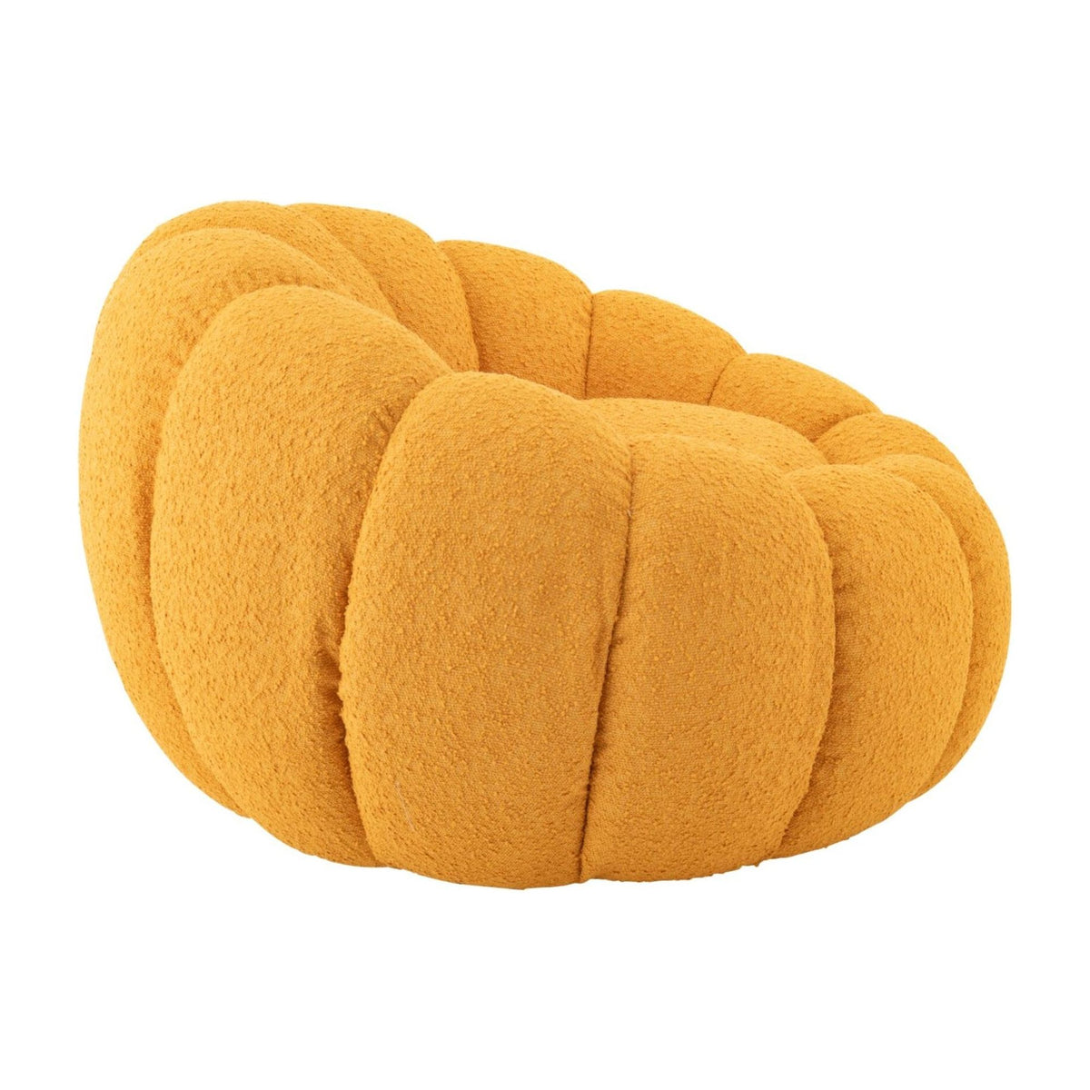 Fauteuil Flower Mousse Jaune Moutarde J-Line