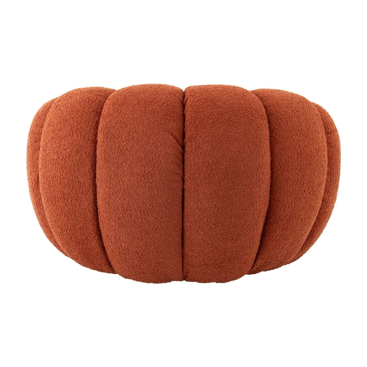 Fauteuil Flower Mousse Marron rouille J-Line