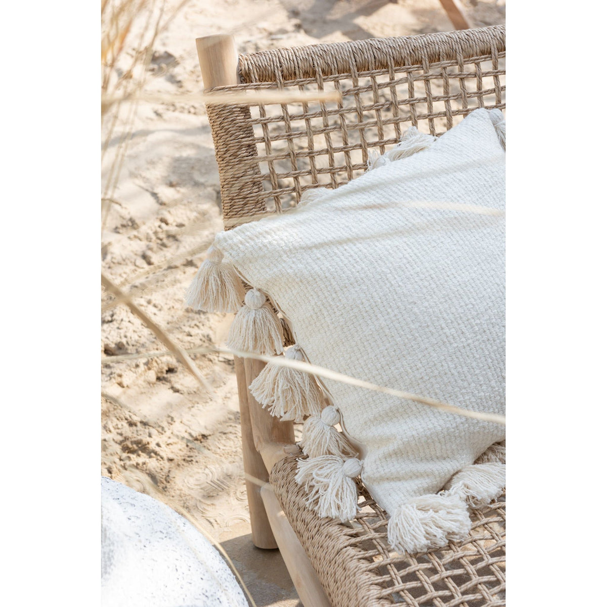 Fauteuil Vita Teck/Plastique Naturel J-Line