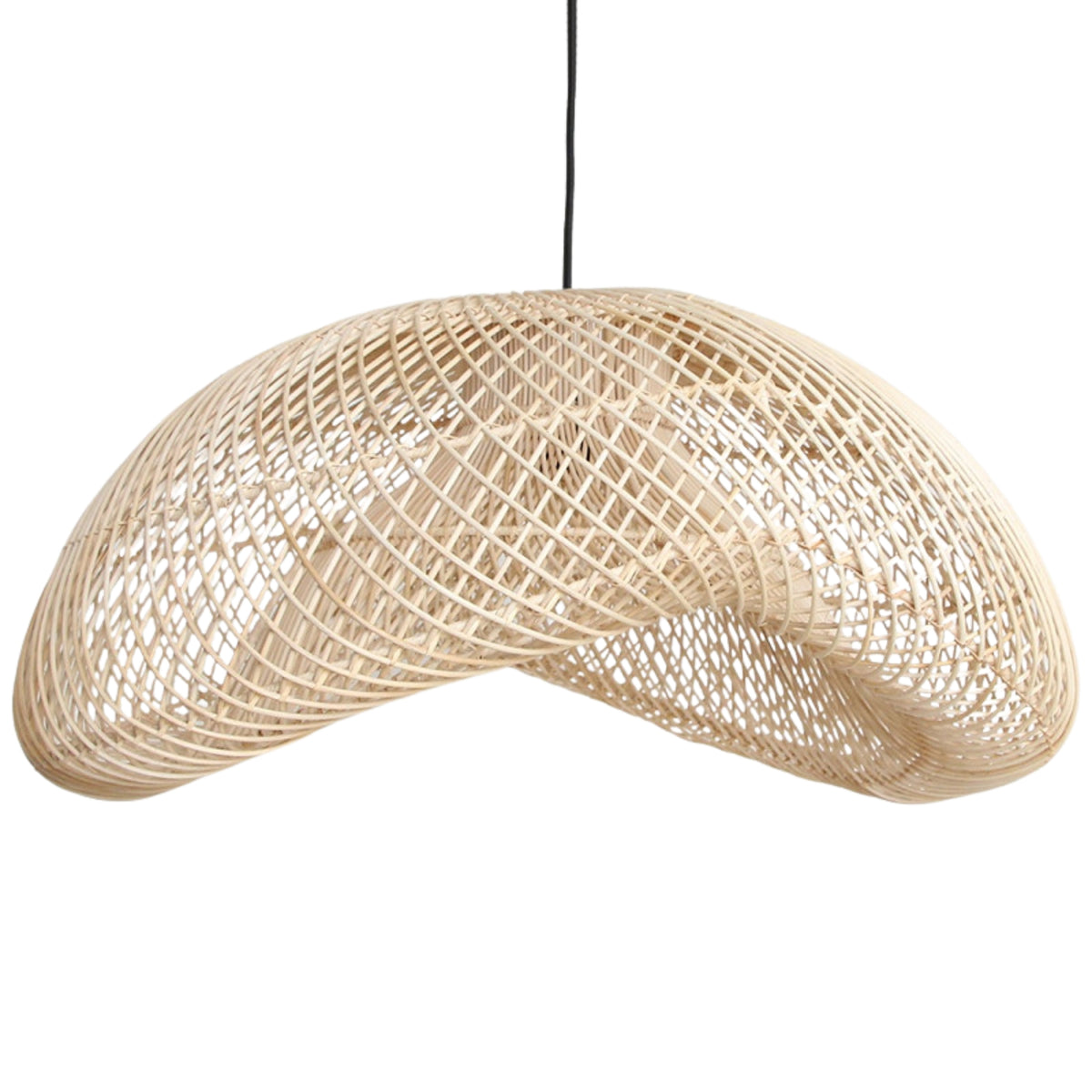 Hanglamp Maze Organic Naturel XL Raw Materials 75x31cm - Hanglamp - Raw Materials - livinglovely.nl