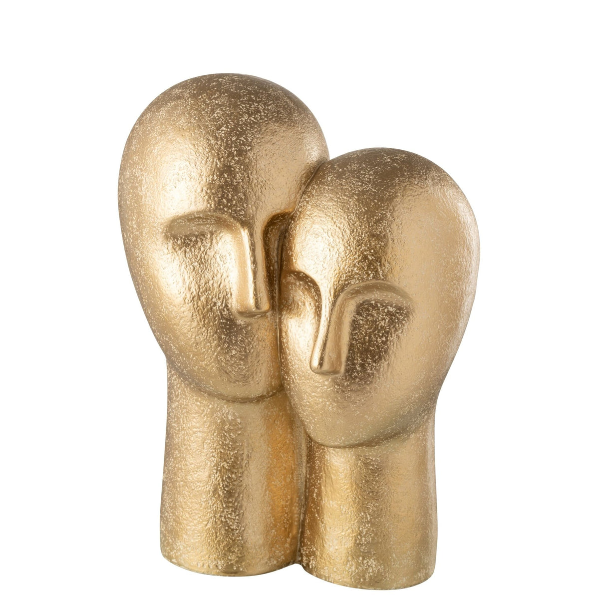 Tête de Couple Résine Or J-Line