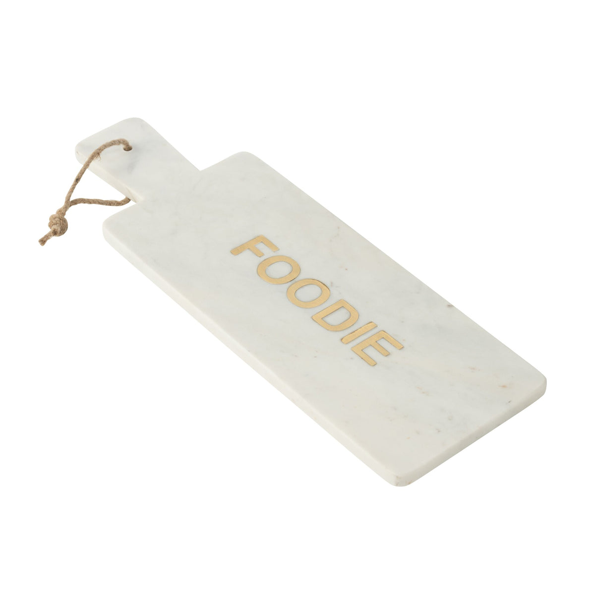 Planche à fromage rectangulaire Foodie marbre blanc