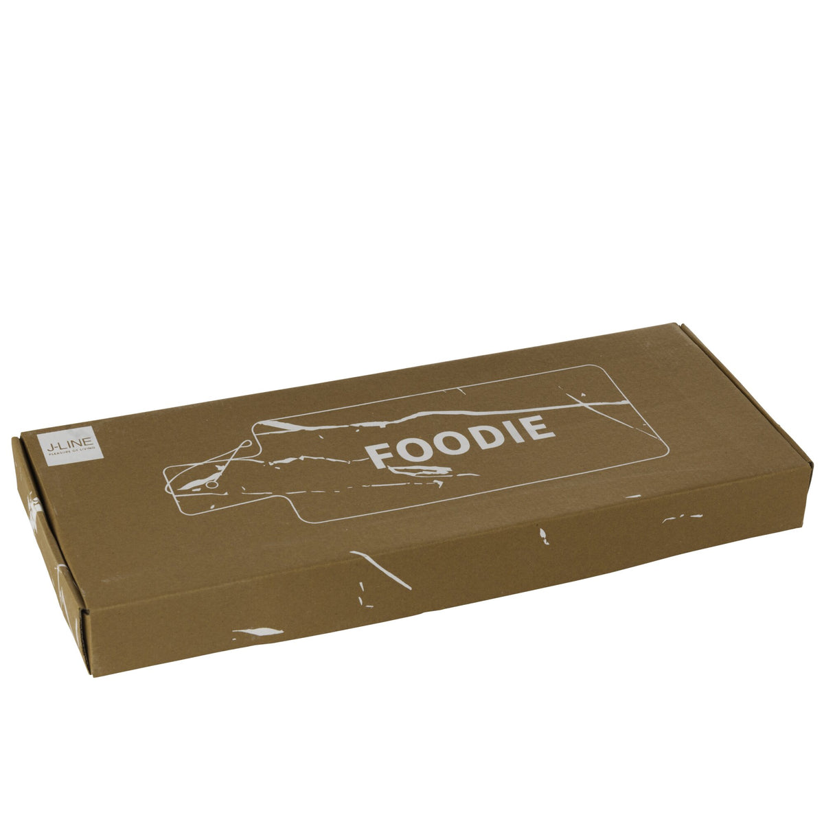 Planche à fromage rectangulaire Foodie marbre blanc