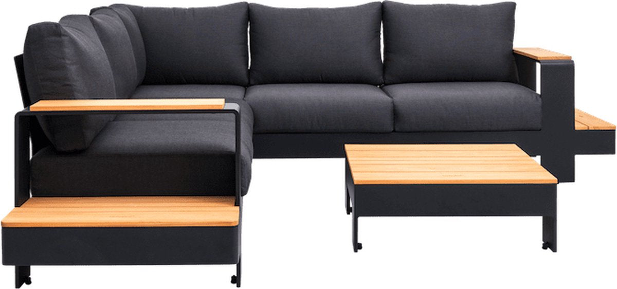 Kees Black Outdoor Loungeset - Lanterfant - Loungeset - Lanterfant - livinglovely.nl