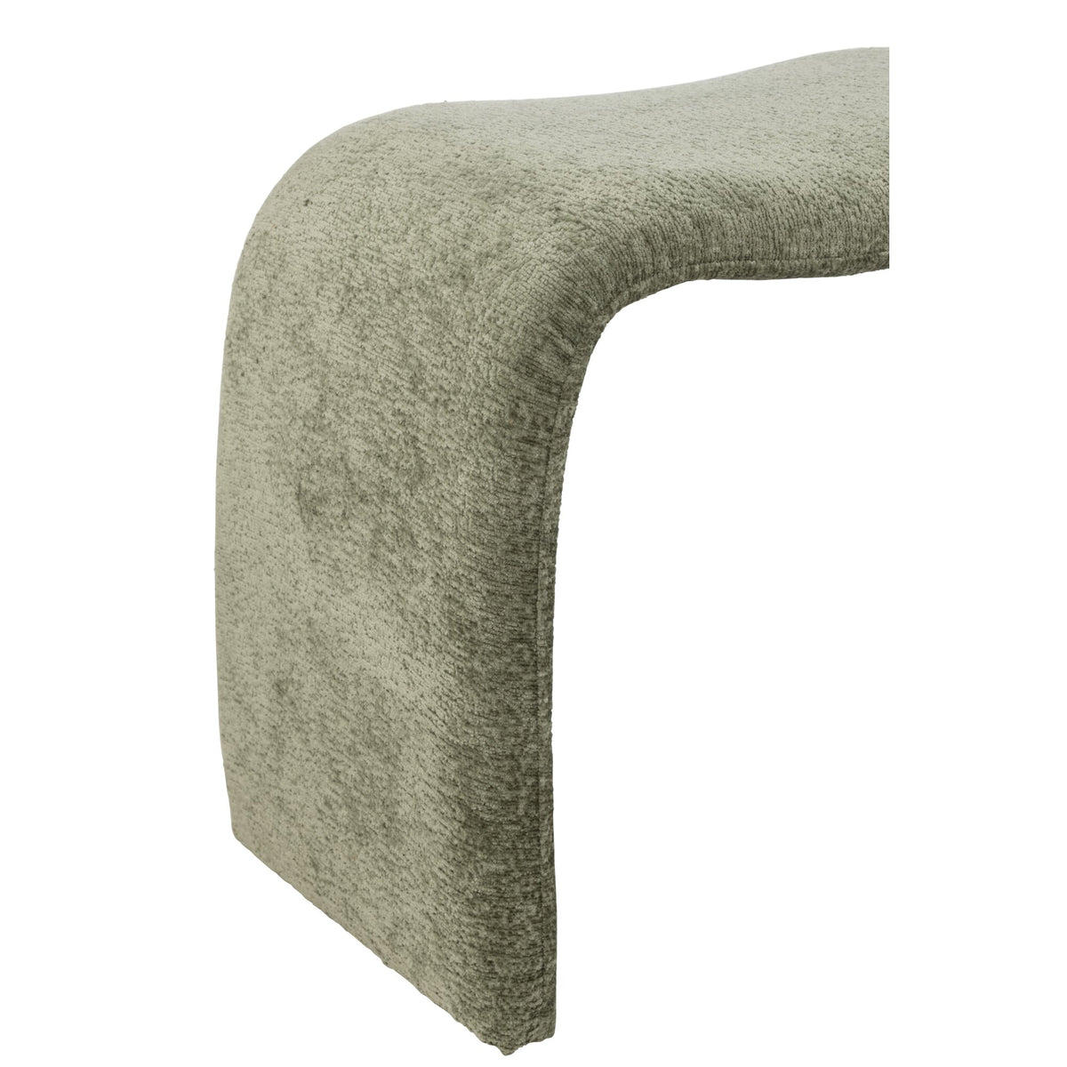 Tabouret N Shape Textile Vert menthe J-Line