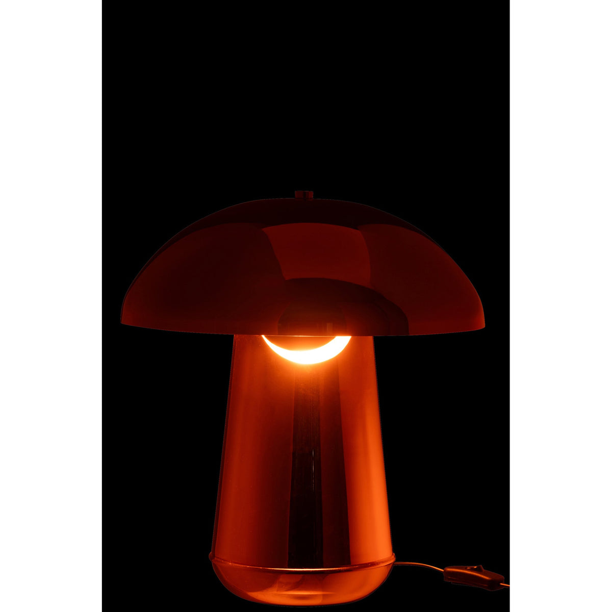 Lampe Champignon Métal Cuivre J-Line