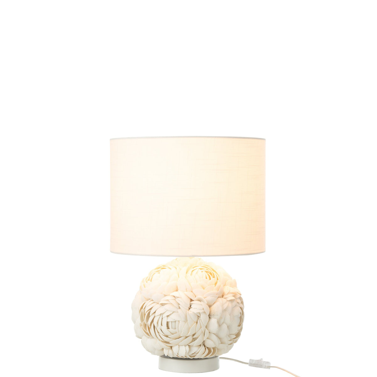 Lampe Coquillage Blanc Petit J-Line