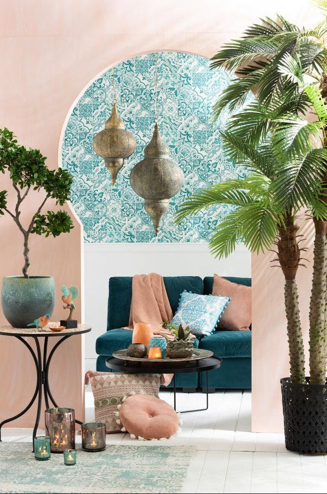 Palmier 3 parties Real Touch En Pot Artificiel Vert H300cm J-Line
