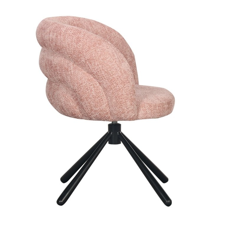 Pebble Draaibare Eetkamerstoel Pastel Roze - Pole To Pole - Eetkamerstoel - Pole To Pole - livinglovely.nl