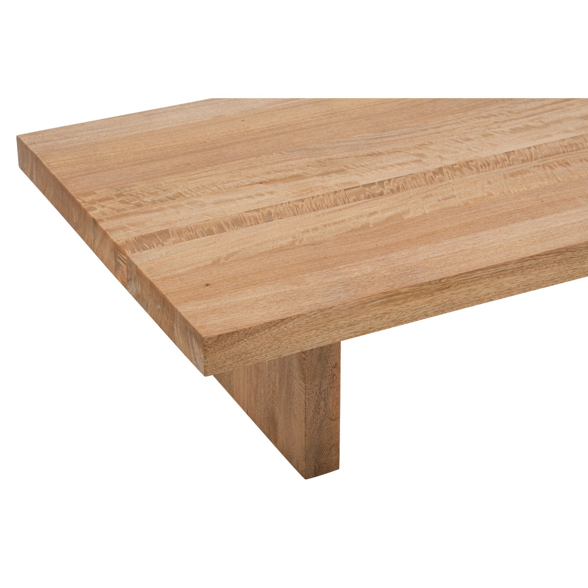 Table basse en bois de manguier naturel J-Line