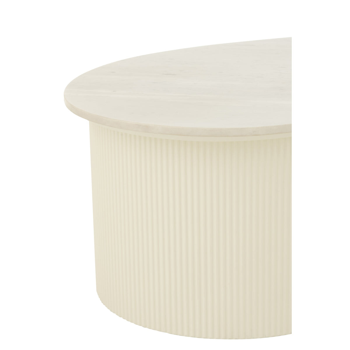 Table basse Marbre Blanc J-Line