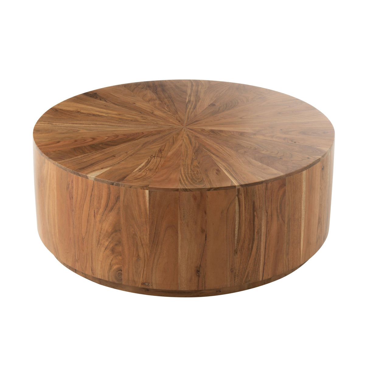 Table basse ronde en bois d&