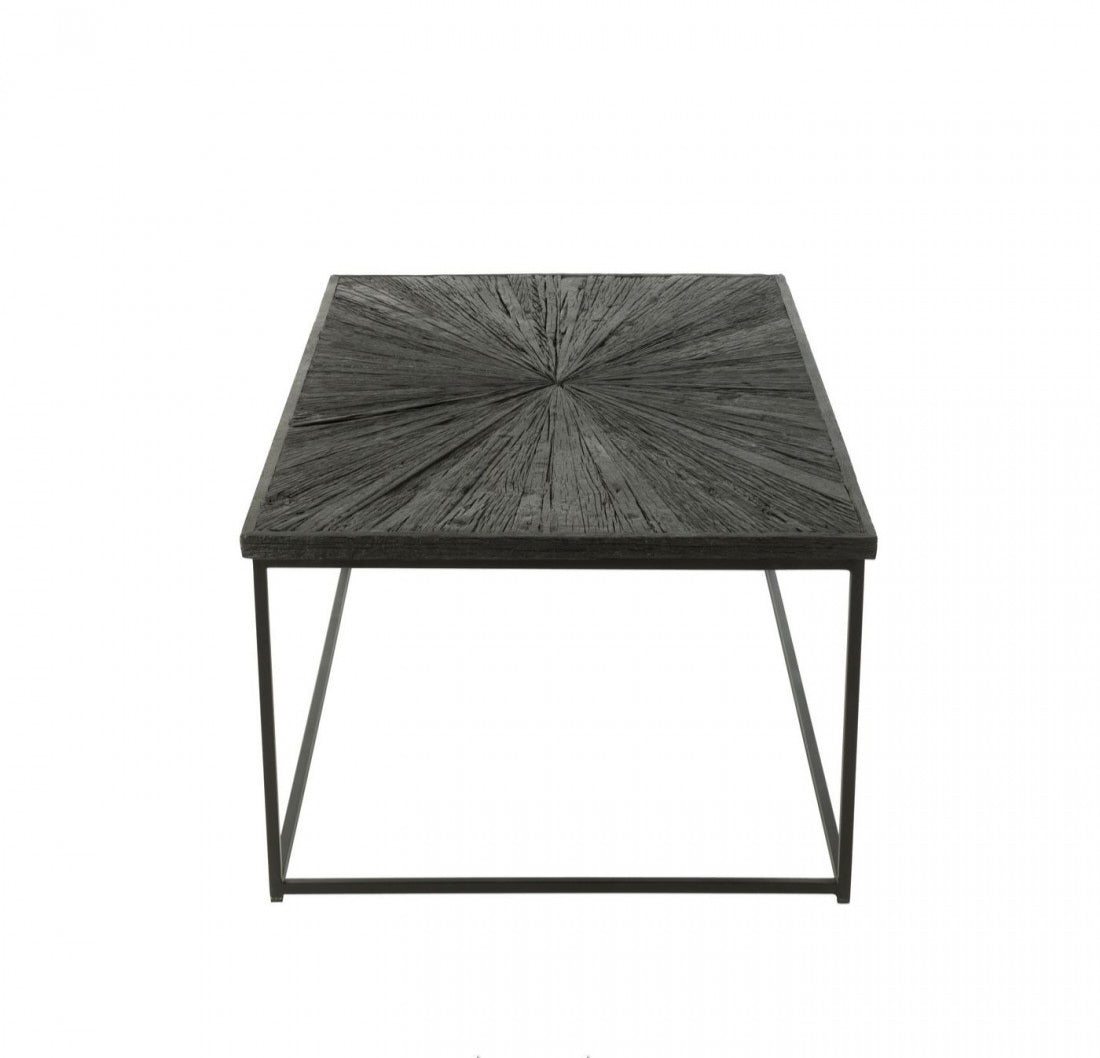 Table basse Shanil Bois/Fer Noir J-Line