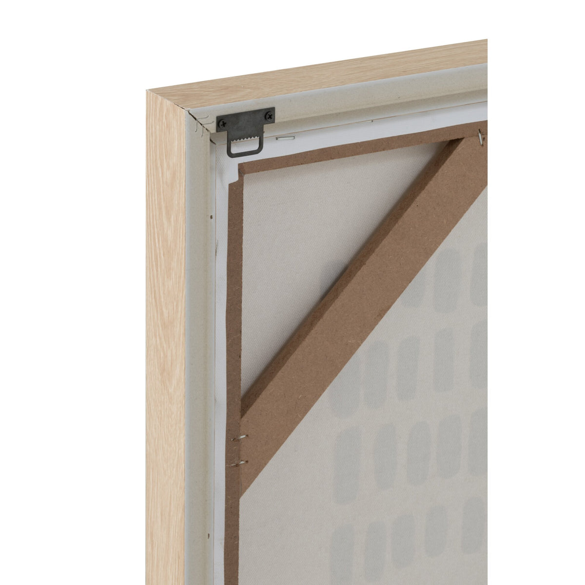 Lot de 3 toiles blanches Lines J-Line
