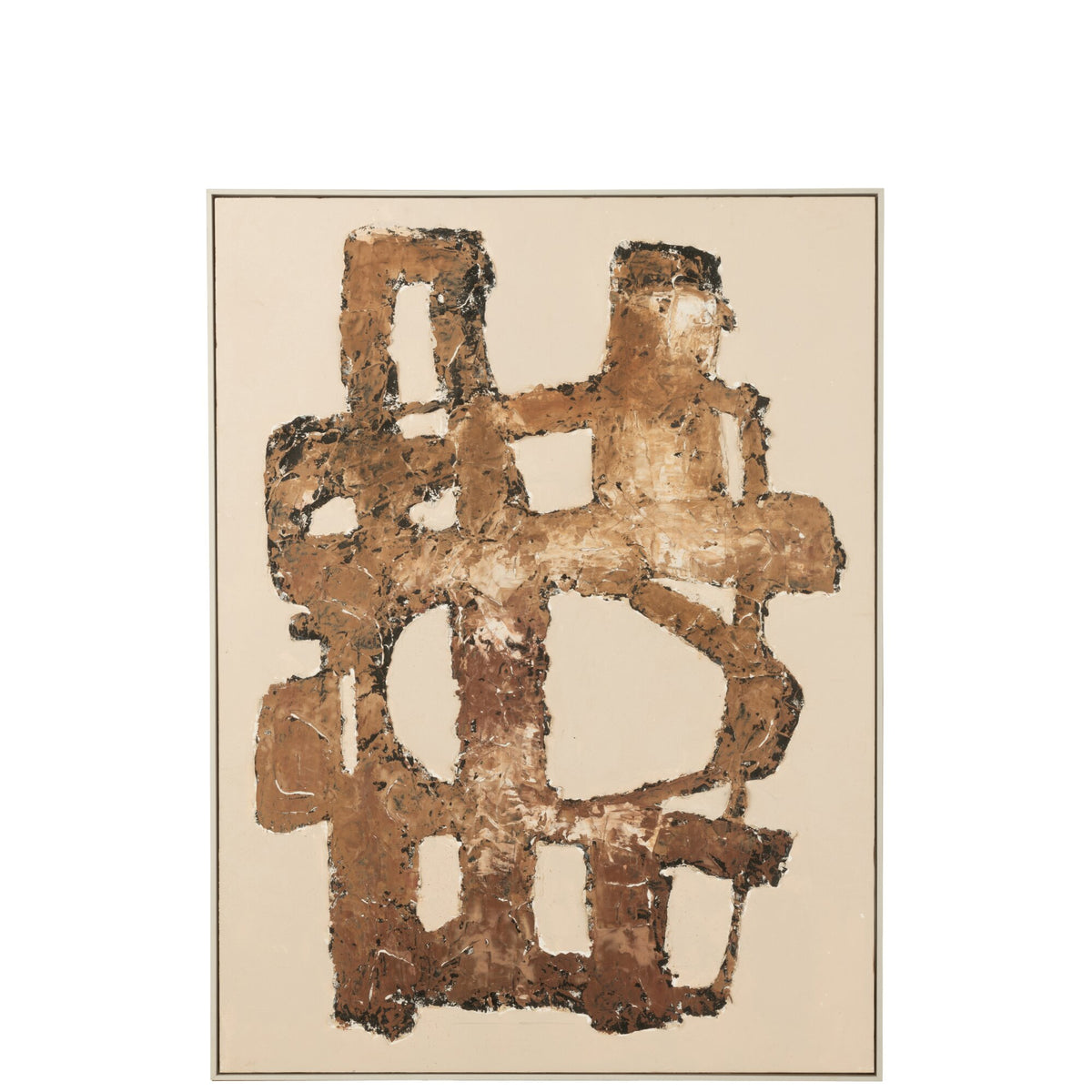 Tableau Vot Mix Toile/Bois de pin J-Line
