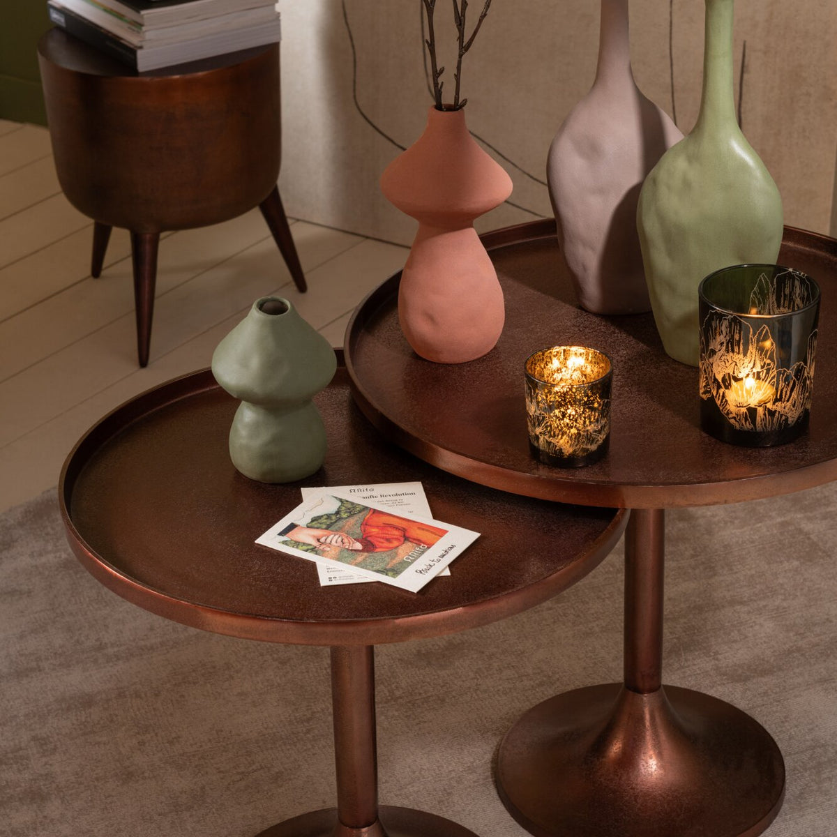 Lot de 2 tables d&