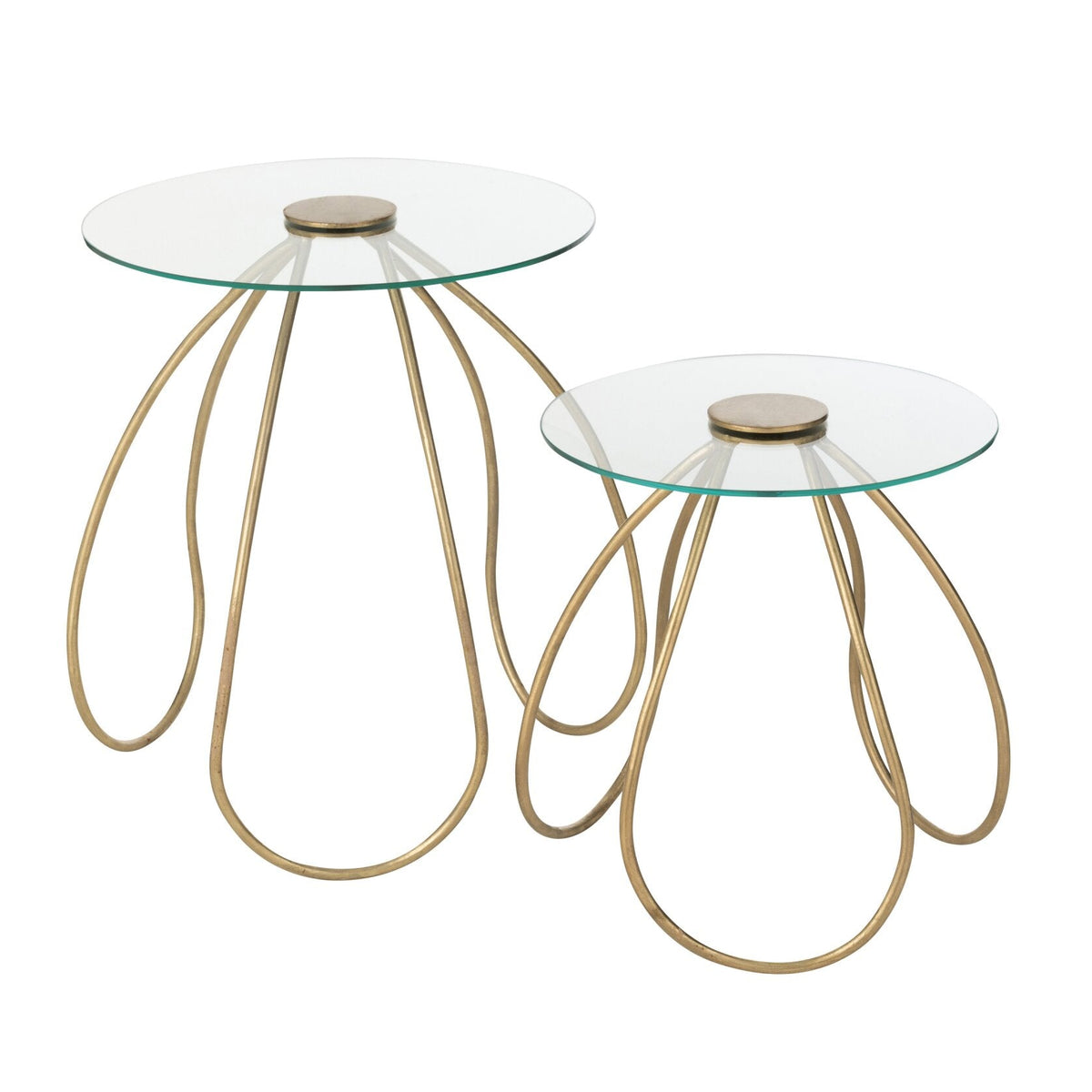 Lot de 2 tables d&