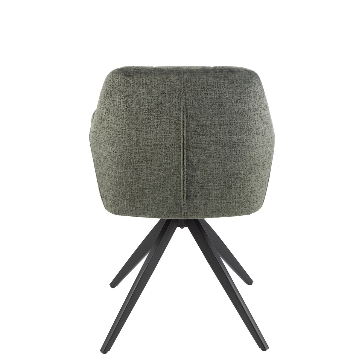 Chaise Louna Fer/Acrylique Vert J-Line