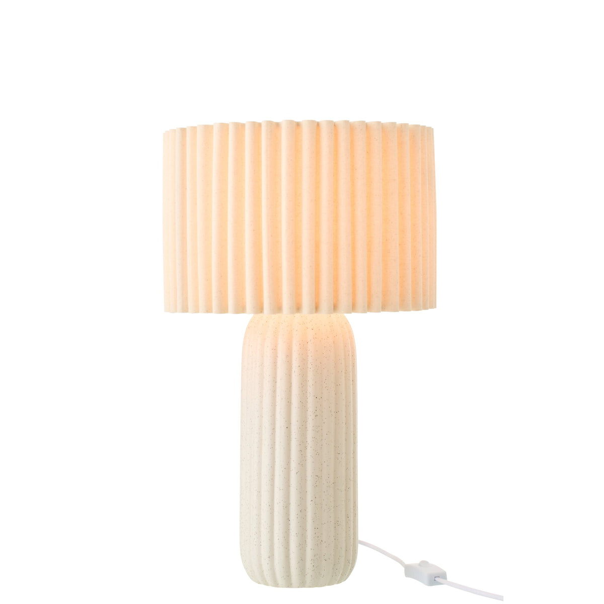 Lampe de table Esmee Céramique Blanc cassé Petite J-Line