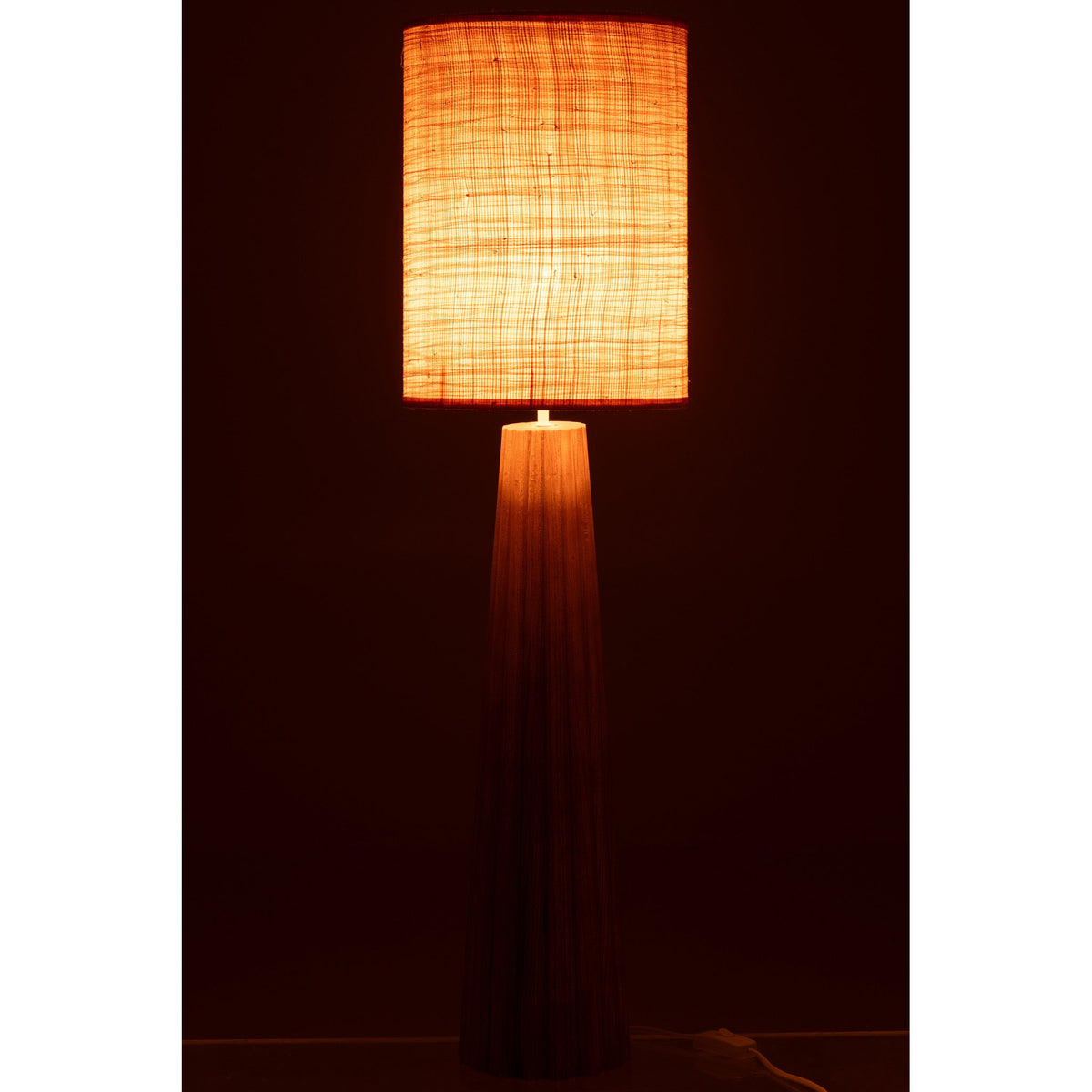 Lampe de table Paraplu Ailanthus Bois Naturel Large J-Line