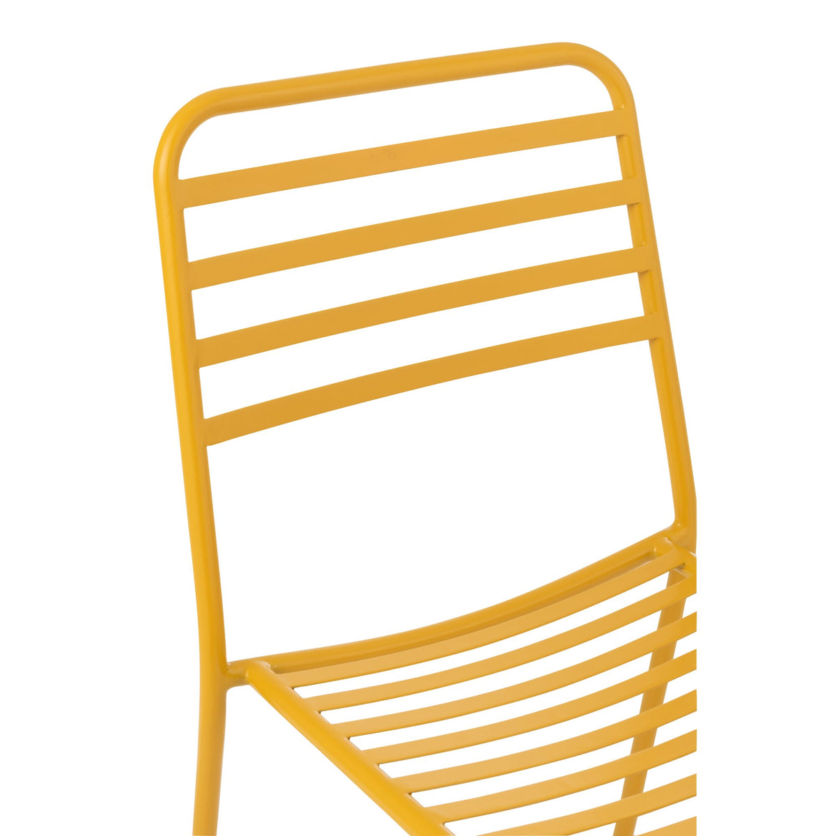 Chaise de jardin Métal Jaune J-Line
