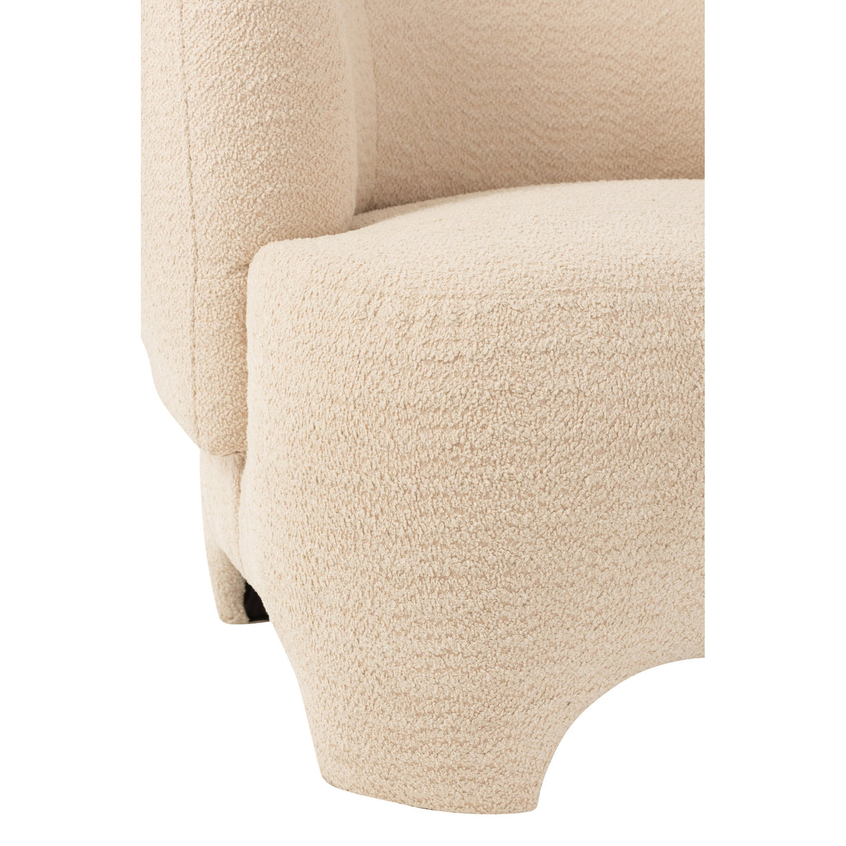 Fauteuil 1 place en maille Tex/Ht blanc J-Line
