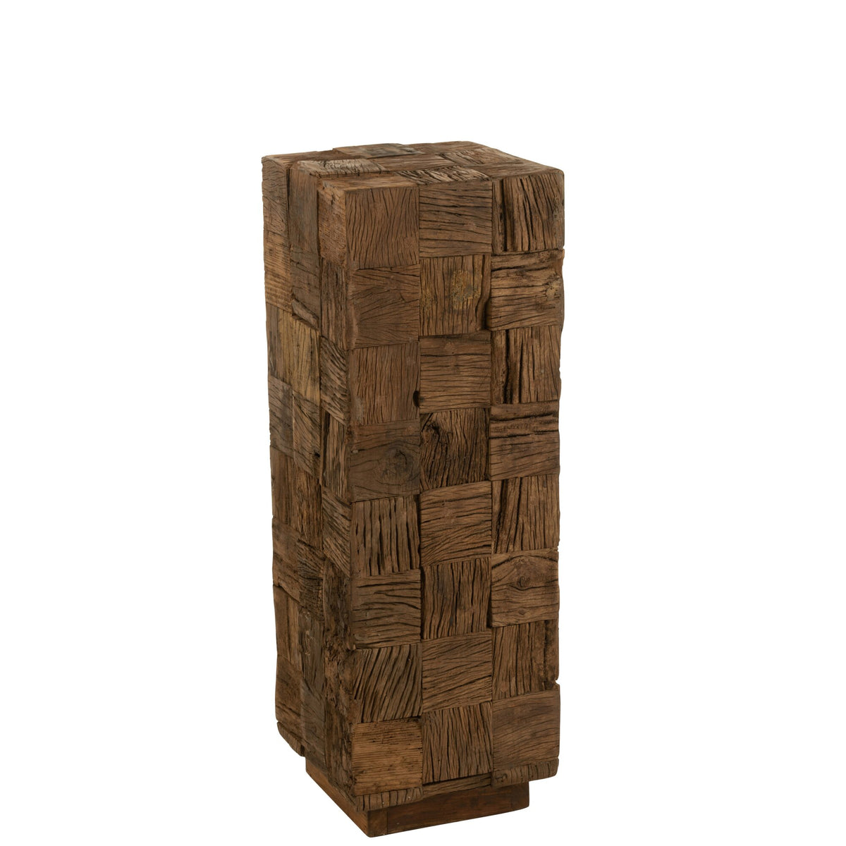 Colonne Bois Recyclé Naturel Moyen J-Line