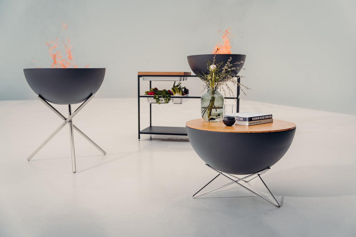 Fire Kitchen BBQ avec Höfats Bowl 70 Cuisine d&