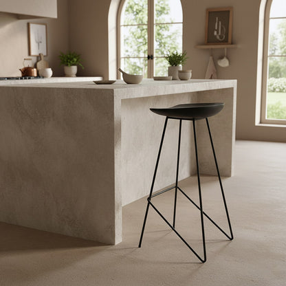 Tabouret de bar Loft Noir Raw Materials