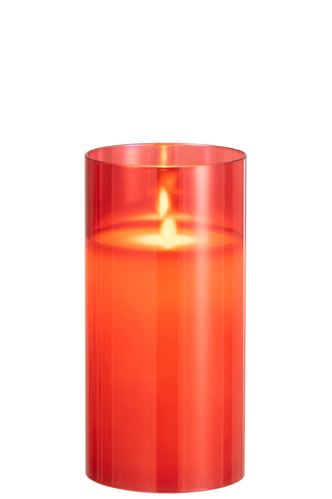 Ampoule LED Verre Scintillant Rouge Moyen