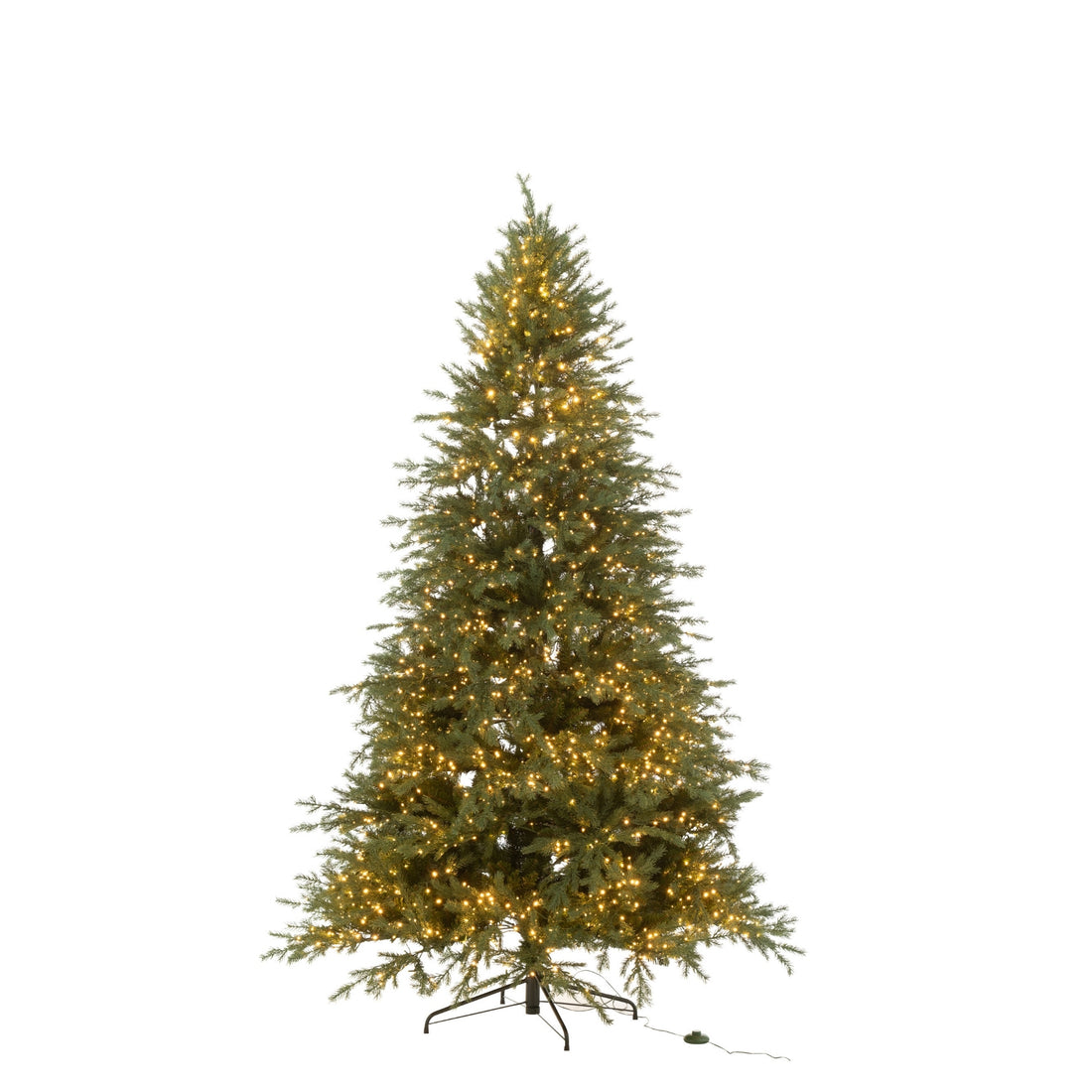 Sapin de Noël 3000 LED Artificiel Vert foncé Large H225cm J-Line