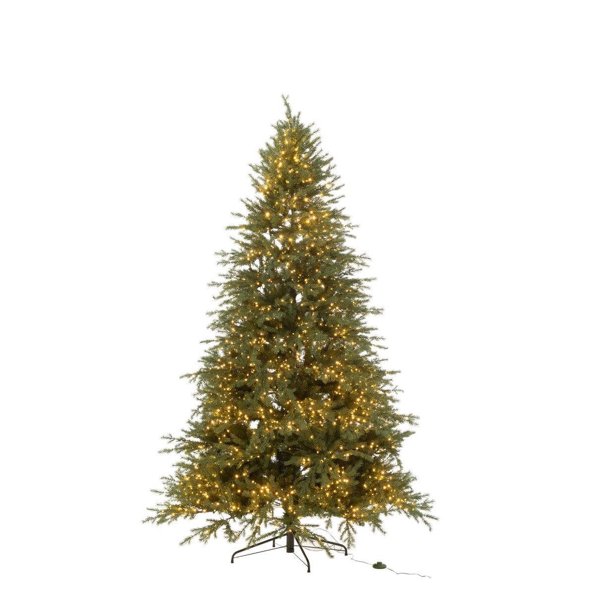 Sapin de Noël 3000 LED Artificiel Vert foncé Large H225cm J-Line