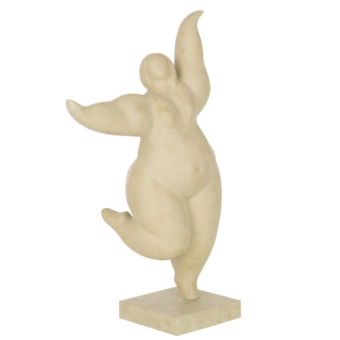 Figurine Delphine Poly Beige H52cm J-Line