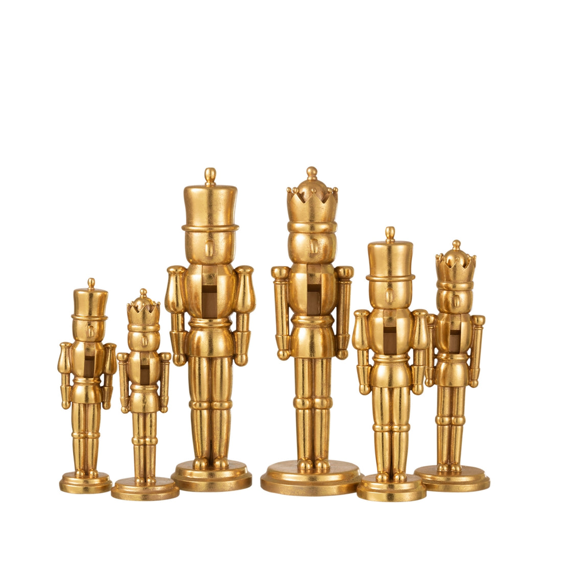 Casse-noix Or Large 47cm J-Line Lot de 2 J-Line