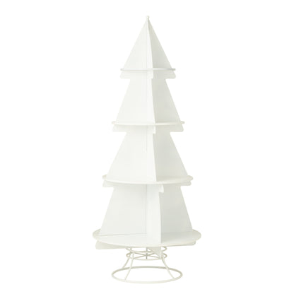 Sapin de Noël Display Métal Blanc Large J-Line