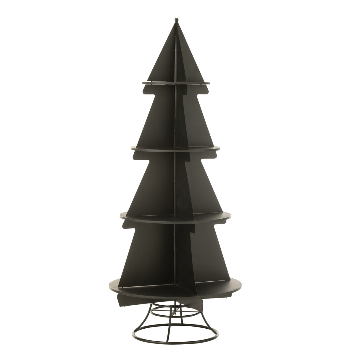 Sapin de Noël Display Métal Noir Large J-Line